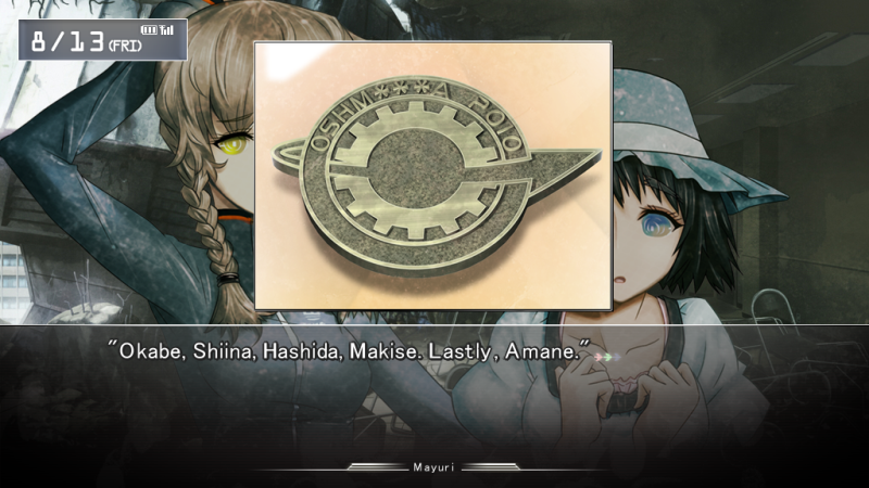 Steins;Gate Part #120 - Shiina Mayuri solves a mystery Steins;Gate Part #120 - Shiina Mayuri solves a mystery
